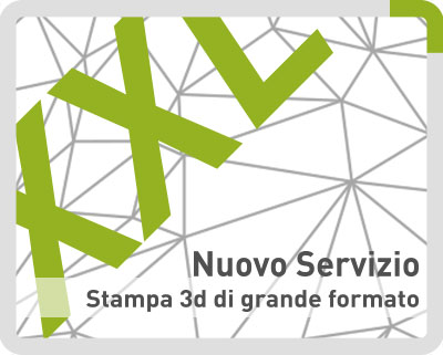 stampa 3d grande formato per allestimeti, fiere, industrial design