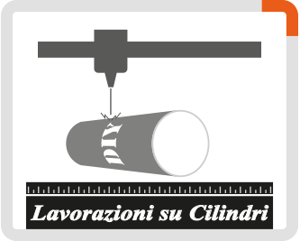 lavorazioni laser su cilindri-corpi tondi-barre tonde-tubi